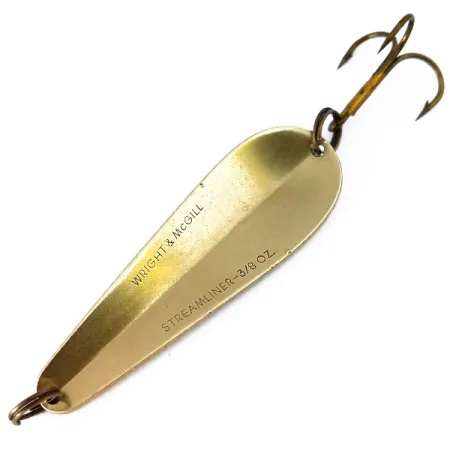 Wright & McGill Streamliner Cuillère, Laiton, 11g, Lancer Loin, #10364