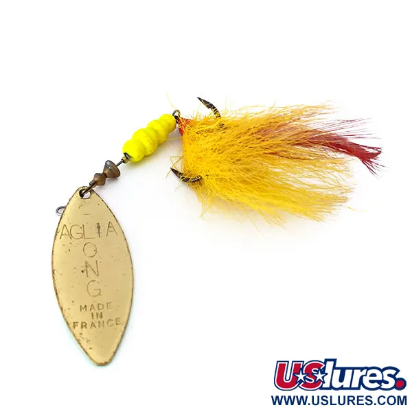 Mepps Aglia Long 4 Dressed Cuillère, Fluo, 17g, Bucktail, #10380