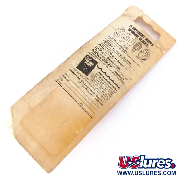 Mepps Aglia 3 Cuiller, Or, 7g, Gaine Rouge, #10381