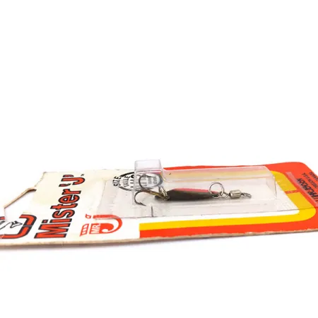 Luhr Jensen Mister J Cuillère, Laiton/Rouge, 2.5g, Fire Stripe, #10387