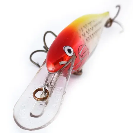 Rapala Shad Rap Deep Runner 08 Plongeant, Argent/Rouge/Jaune, 11g, #10395