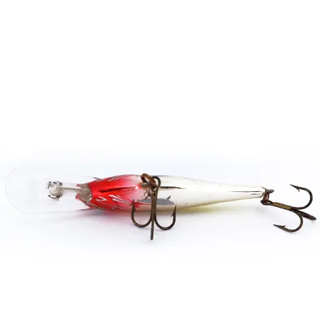 Rapala Shad Rap Deep Runner 08 Plongeant, Argent/Rouge/Jaune, 11g, #10395