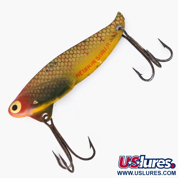 Heddon Sonar 433 Lame Vibrante, Rouge/Jaune/Rouge, 14g, #10405