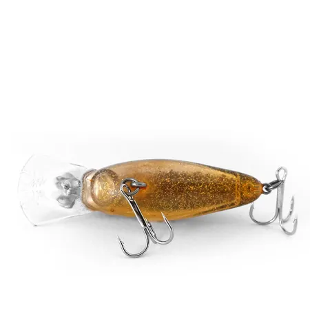 Rebel Crank R Crankbait, Marron/Or, 10g, Flottant, #10415