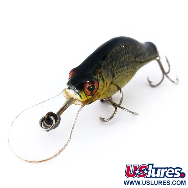 Bagley Balsa Small Fry Crappie Poisson-nageur, Doré, 14g, Balsa, #10416