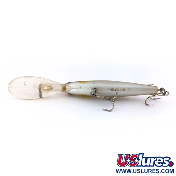 Yo-Zuri 3DS Shad SR Poisson-nageur, Or/Perle, 6g, Suspending, #10418