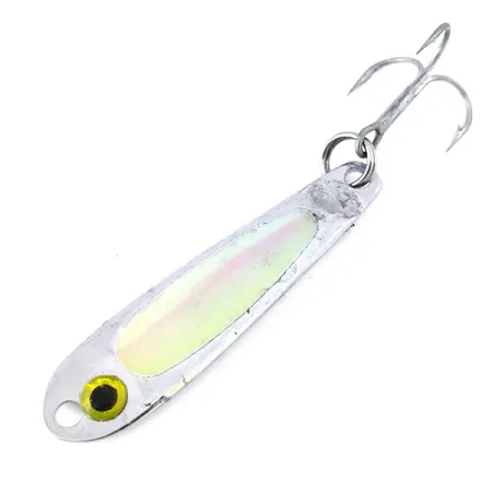 Hopkins Smoothie Jig Lure UV Glow Cuillère, Vert/Rose/Nickel, 11g, #10424