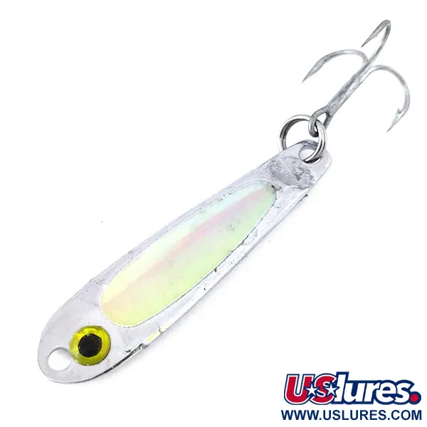 Hopkins Smoothie Jig Lure UV Glow Cuillère, Vert/Rose/Nickel, 11g, #10424
