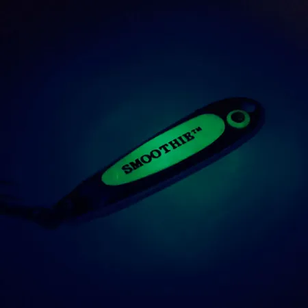 Hopkins Smoothie Jig Lure UV Glow Cuillère, Vert/Rose/Nickel, 11g, #10424