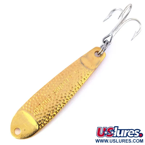 Hopkins Shorty 45 Cuillère Jig, Or martelé, 14g, Corps martelé, #10426