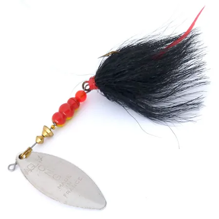 Mepps Aglia Long 3 Dressed (bucktail) Cuillère, Argent, 12g, #10434