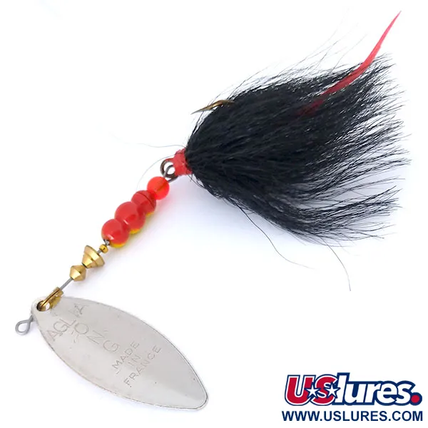 Mepps Aglia Long 3 Dressed (bucktail) Cuillère, Argent, 12g, #10434
