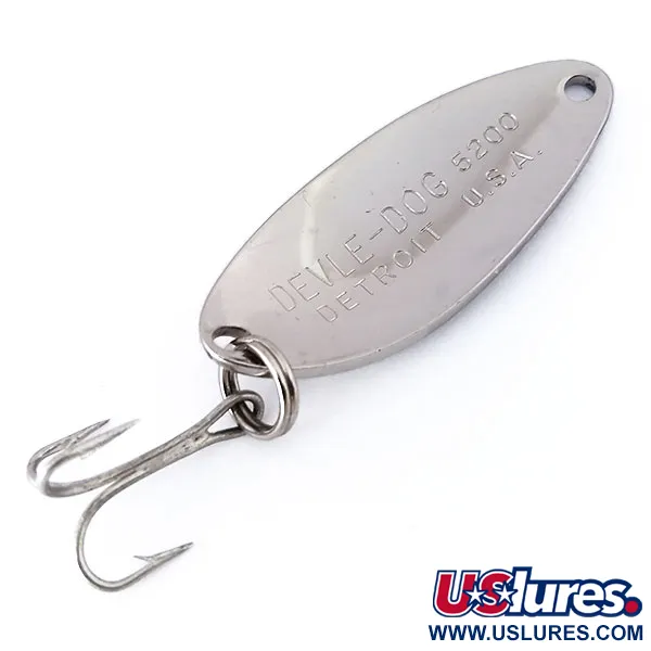 Cuillère Eppinger Dardevle Devle Dog 5200, Nickel, 7g, Detroit, #10446