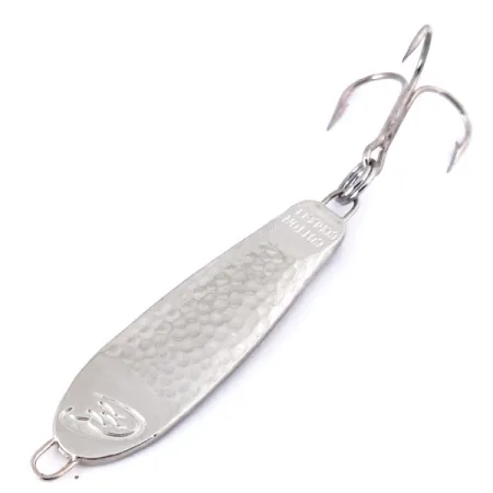 Cotton Cordell CC Spoon Cuillère Jig, Nickel Martelé, 14g, Jigging, #10456