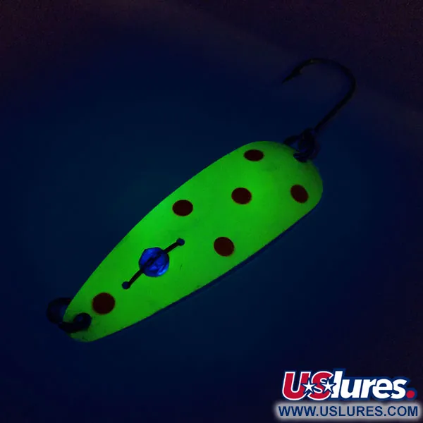 Eppinger Red Eye Evil Eye UV Cuillère, Jaune/Rouge, 6g, UV, #10496