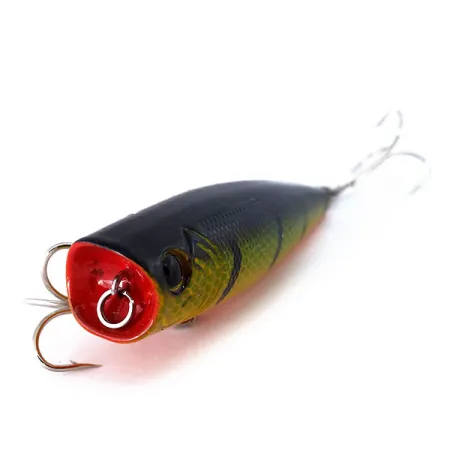 Bass Pro Shops XTS Popper, Fire Tiger, 10.5g, Face concave, #10498