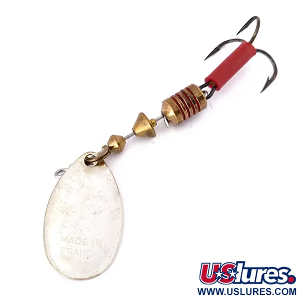 Mepps Aglia 2 Cuiller tournante, Argent, 4,5g, palette argentée, #10516