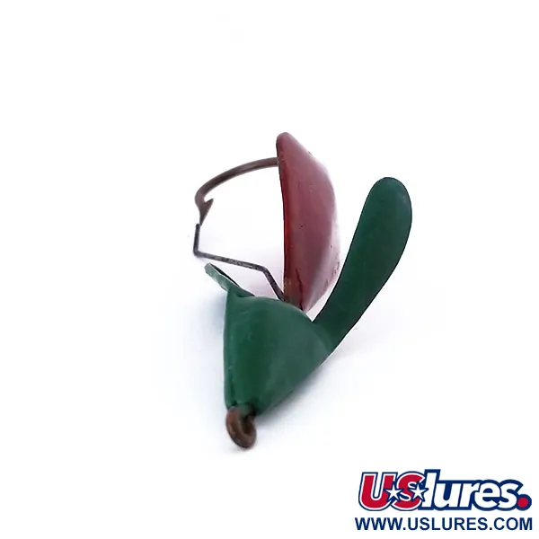 Panther Martin Weedless Weed Wing Cuillère, Rouge/Vert, 7g, Anti-herbe, #10525