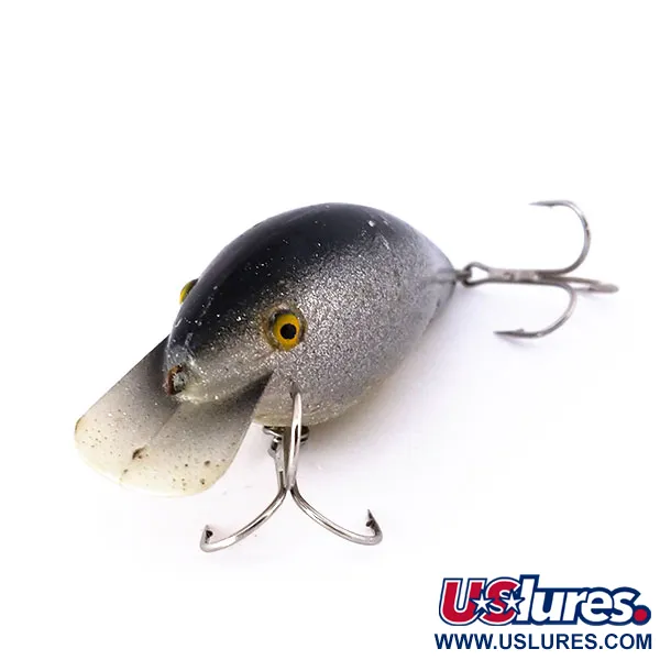 Cotton Cordell Big O Crankbait, Gris, 19g, Bavette Carrée, #10526