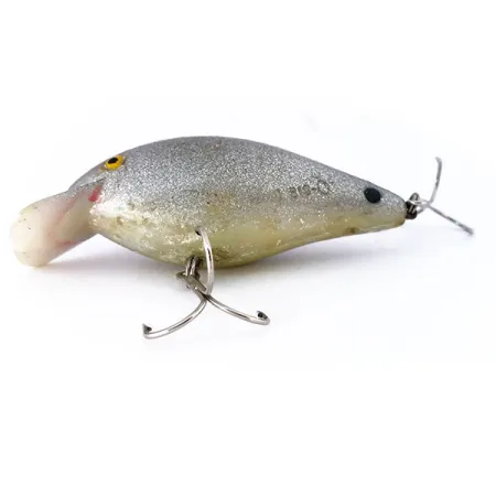 Cotton Cordell Big O Crankbait, Gris, 19g, Bavette Carrée, #10526