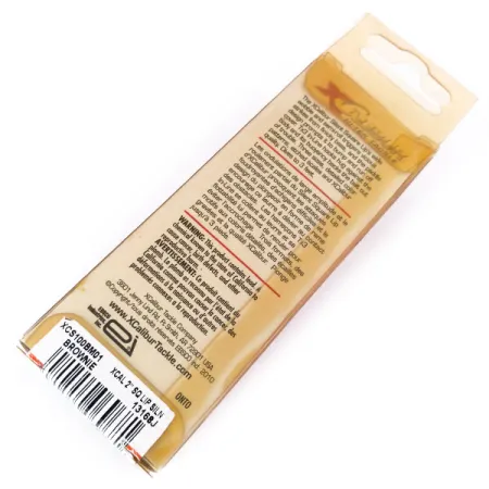 XCalibur XCS100 Crankbait, Brownie, 14g, Bavette Carrée, #10535