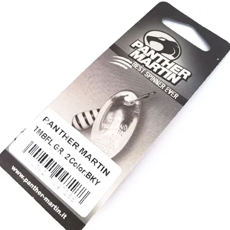 Panther Martin 2 Con Punti Cuiller, Black/Yellow, 2,5g, Palette Inline, #10552