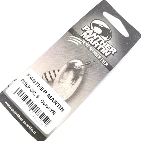 Panther Martin 9 Con Punti Cuiller, Rouge/Jaune, 11g, Pois, #10553