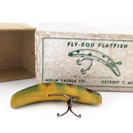 Helin Flatfish F6 Poisson Nageur, Frog, 3g, Série Fly-Rod, #10575