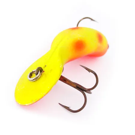Heddon Tadpolly UV Leurre, Jaune Orange, 7g, UV Glow, #10594