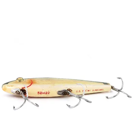 L&S Bait MirrOlure 52M Twitchbait, Vert-Or, 14g, coulant, #10604