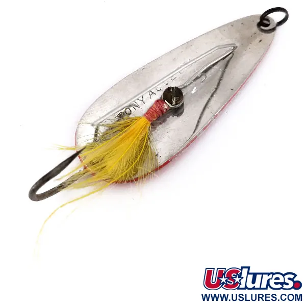 Tony Accetta Weed Doger Cuiller, Rouge / Blanc, 10g, Anti-herbe, #10607