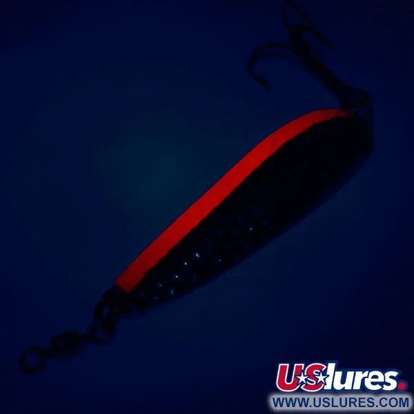 Luhr Jensen Krocodile Die #4 Cuillère, Nickel/Orange, 14g, UV, #10625