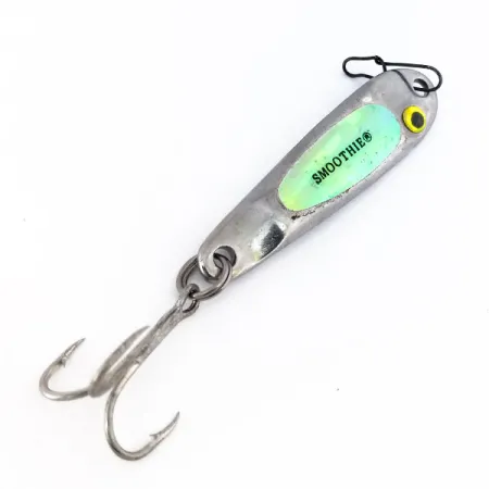 Hopkins Smoothie Glow Jig Lure Cuiller, Nickel/Rouge/Glow, 21g, #10628