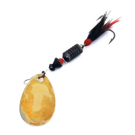 South Bend 3 Cuiller, Laiton, 7g, Hameçon plumé, #10636