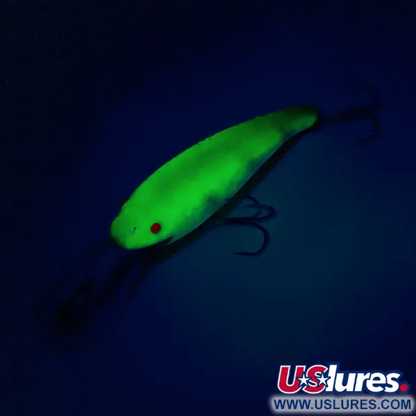 Cotton Cordell Wally Diver UV Leurre, Chartreuse, 7g, Profondeur, #10647