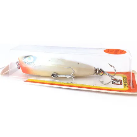 Luhr Jensen P.J.POP Popper bois, Blanc, 17g, fait main, #10657