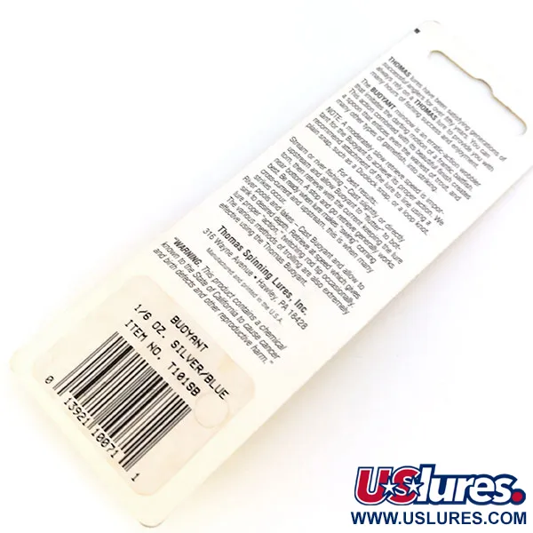 Thomas Buoyant Cuillère, Truite Bleue, 5g, Éclat contrasté, #10659