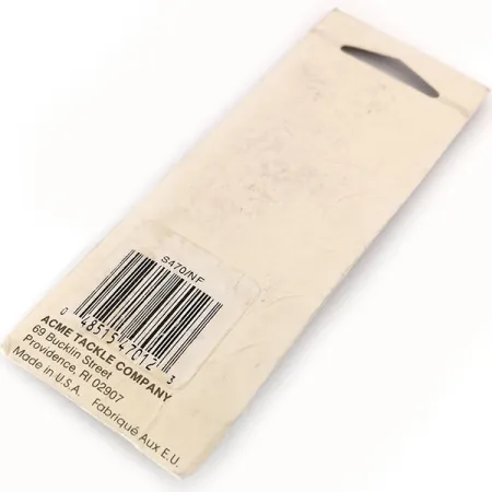 Acme Kamlooper UV Cuiller, Orange/Argent, 11g, réactif UV, #10664