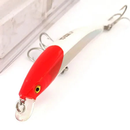 YO-ZURI CRYSTAL MINNOW (F) 13 Minnow, Red Head, 17g, Flottant, #10667