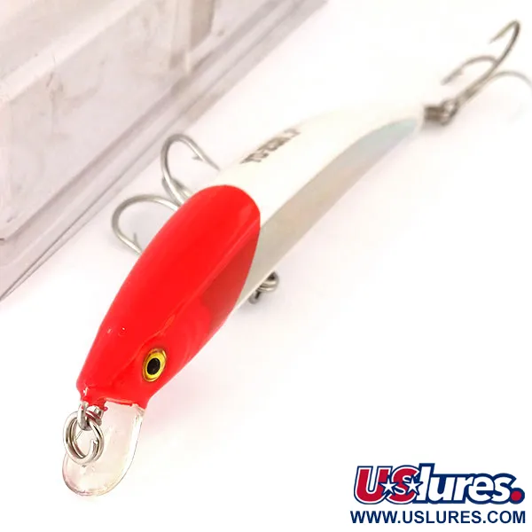 YO-ZURI CRYSTAL MINNOW (F) 13 Minnow, Red Head, 17g, Flottant, #10667