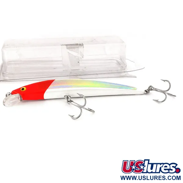 YO-ZURI CRYSTAL MINNOW (F) 13 Minnow, Red Head, 17g, Flottant, #10667