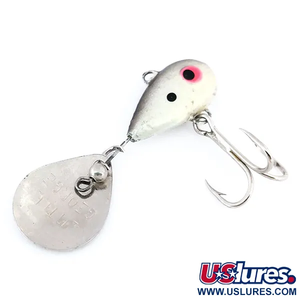 Luhr Jensen Little George Tail-spinner, Nickel, 14g, Martelé, #10672