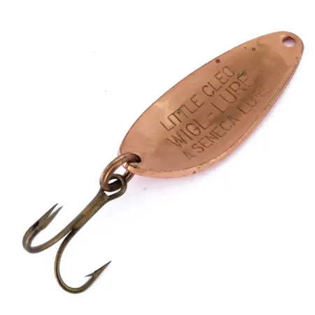 Seneca Little Cleo Cuiller, Copper / Red, 7g, Vintage, #10679