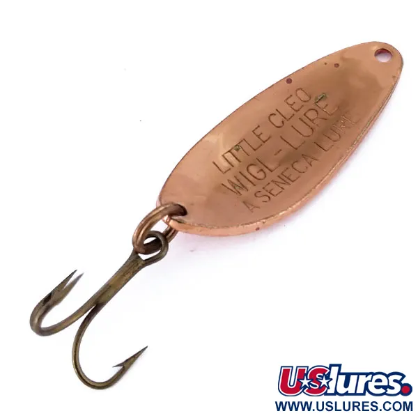 Seneca Little Cleo Cuiller, Copper / Red, 7g, Vintage, #10679