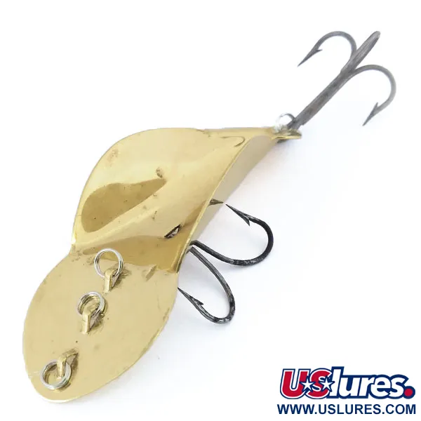 Buck Perry Spoonplug Cuillère, Or, 21g, 3 points d'attache, #10700