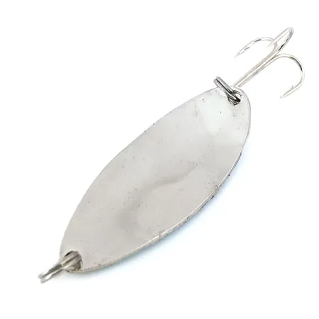 Cuillère Acme Little Cleo, Nickel / Bleu, 11g, Face martelée, #10702