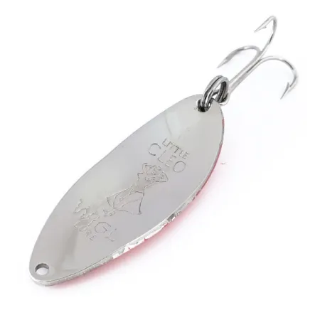 Cuillère Little Cleo (Hula Girl), Nickel / Rouge, 18g, Vintage, #10706