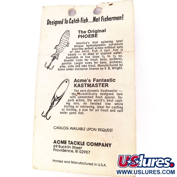 Acme K.O. Wobbler Cuillère, Orange, 7g, Sonic Flipper, #10710