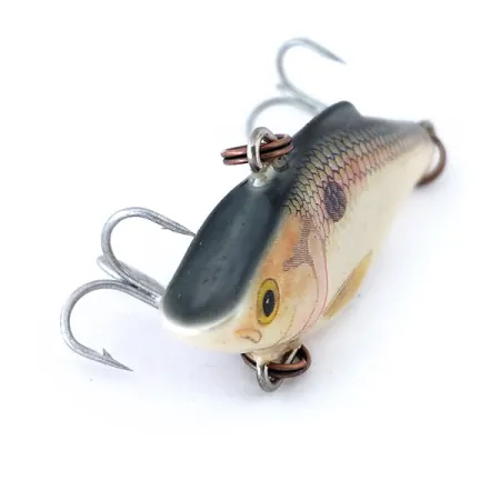 Rapala Rattl'n RAP Lipless Coulant, Argent Noir, 6g, Vintage, #10716