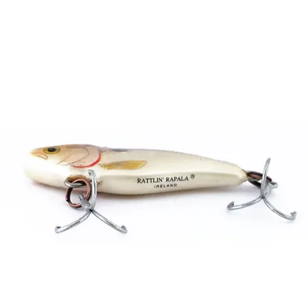 Rapala Rattl'n RAP Lipless Coulant, Argent Noir, 6g, Vintage, #10716